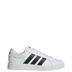 Sneakers da Uomo bianche con dettagli neri adidas Grand Court 3.0