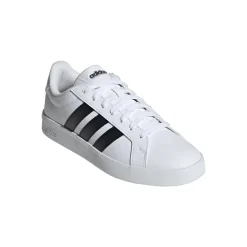 Sneakers da Uomo bianche con dettagli neri adidas Grand Court 3.0