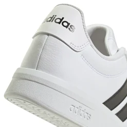 Sneakers da Uomo bianche con dettagli neri adidas Grand Court 3.0