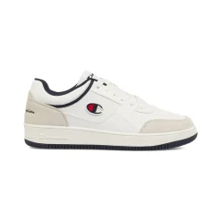 Sneakers da Uomo bianche con dettagli effetto scamosciato Champion