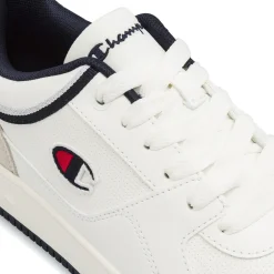 Sneakers da Uomo bianche con dettagli effetto scamosciato Champion