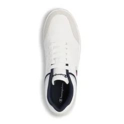 Sneakers da Uomo bianche con dettagli effetto scamosciato Champion