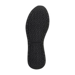 Sneakers da Uomo bianche con logo blu e inserti color ocra Navigare