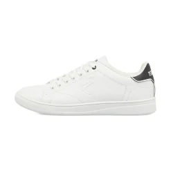 Sneakers da uomo bianche con logo in rilievo Ducati