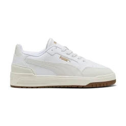 Sneakers da Uomo bianche con logo dorato Puma Shuffle Downtown