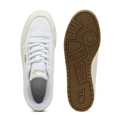 Sneakers da Uomo bianche con logo dorato Puma Shuffle Downtown