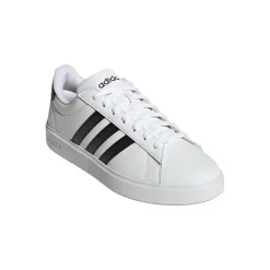 Sneakers da uomo bianche con logo tre strisce adidas Grand Court 2.0
