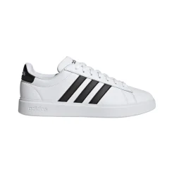 Sneakers da uomo bianche con logo tre strisce adidas Grand Court 2.0