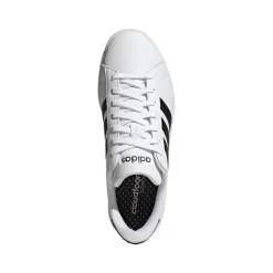 Sneakers da uomo bianche con logo tre strisce adidas Grand Court 2.0