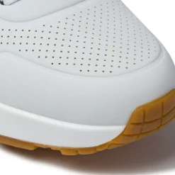 Sneakers da uomo bianche con suola ad aria Skechers Uno