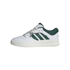 Sneakers da uomo bianche e blu con logo adidas Court 24