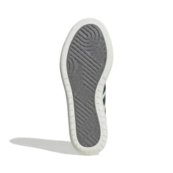 Sneakers da uomo bianche e blu con logo adidas Court 24