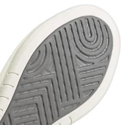 Sneakers da uomo bianche e blu con logo adidas Court 24