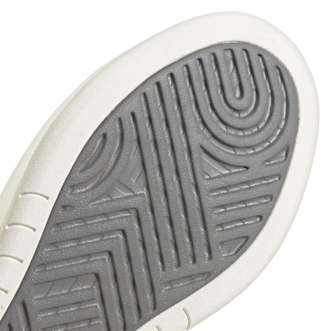 Sneakers da uomo bianche e blu con logo adidas Court 24