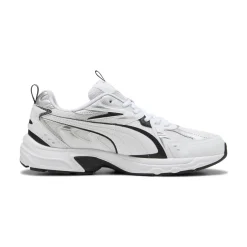 Sneakers da Uomo bianche in mesh con inserti argento Puma Milenio tech