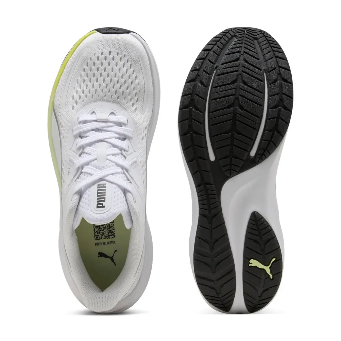 Sneakers da Uomo bianche in mesh traspiranti Puma Skyrocket Lite 2