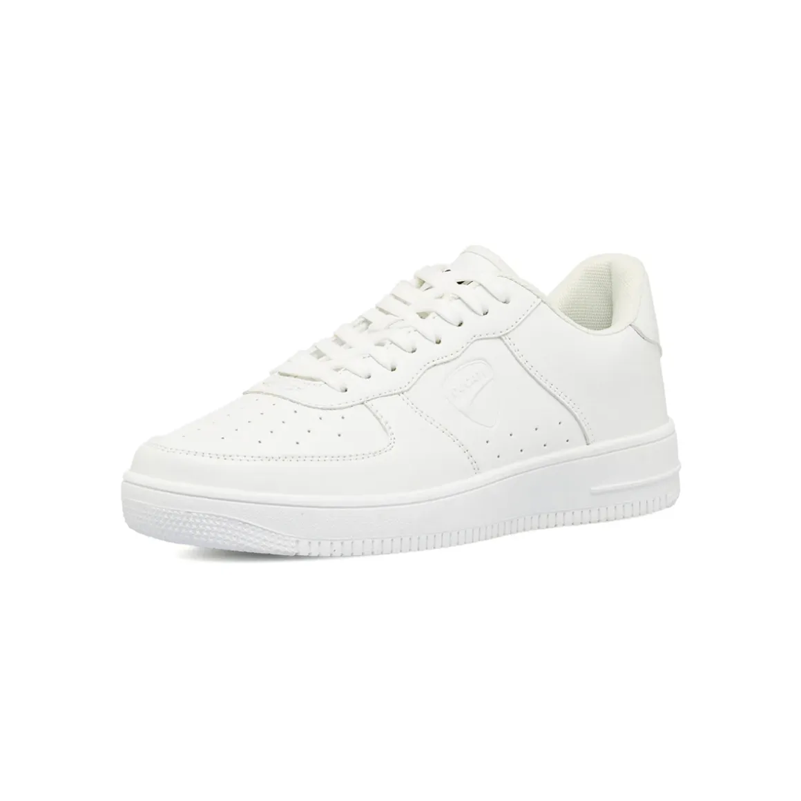 Sneakers da uomo bianche low-top stile classico Ducati