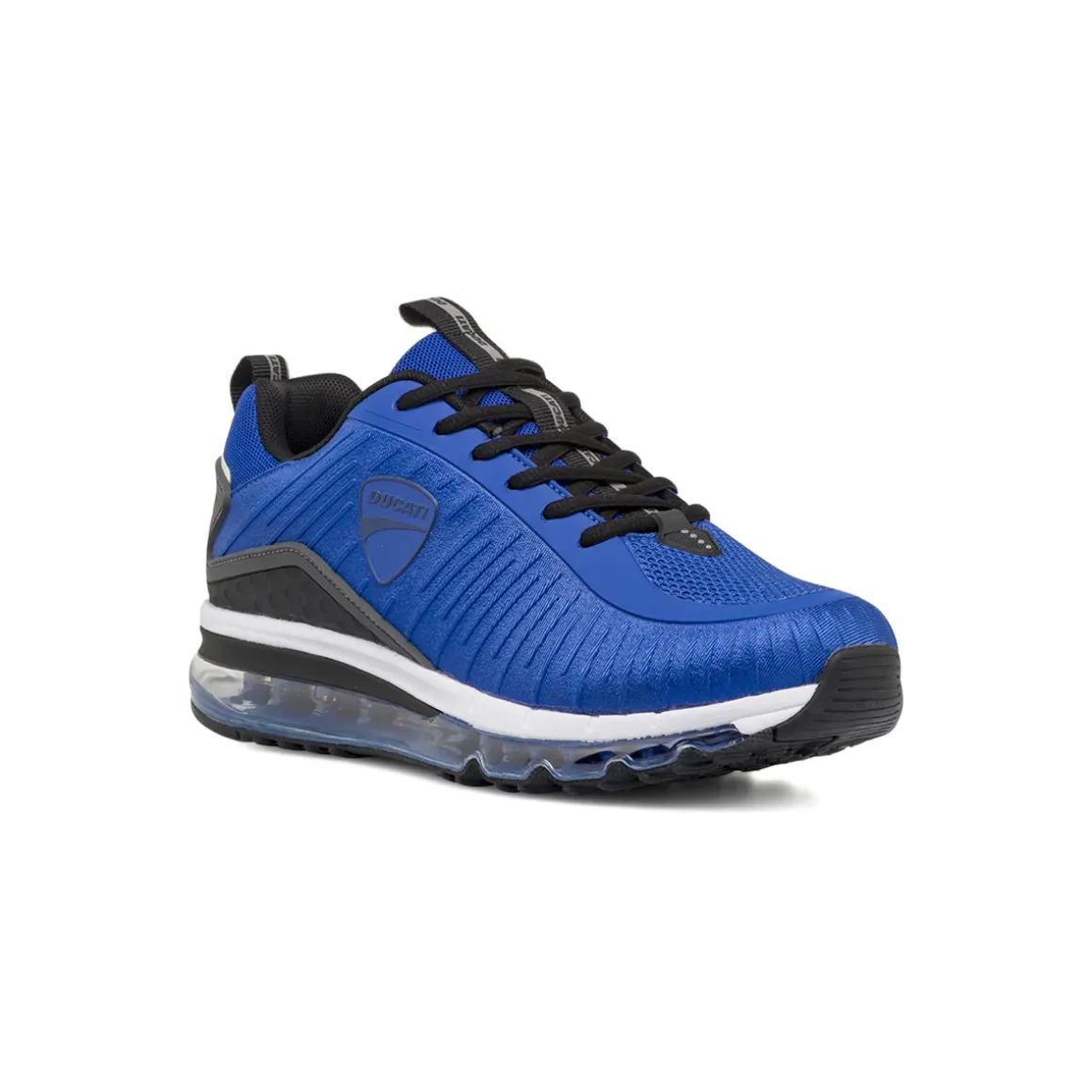 Sneakers da uomo blu con ammortizzazione ad aria Ducati