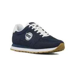 Sneakers da uomo blu con dettagli bianchi Carrera