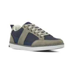 Sneakers da Uomo blu con effetto scamosciato Riflessi Urbani