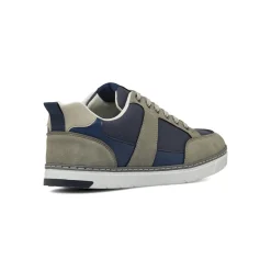 Sneakers da Uomo blu con effetto scamosciato Riflessi Urbani