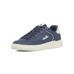 Sneakers da uomo blu Ellesse stile casual retrò con suola bianca