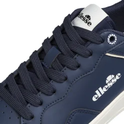 Sneakers da uomo blu Ellesse stile casual retrò con suola bianca