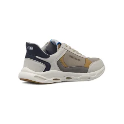 Sneakers da Uomo comode grigie con suola ammortizzata Navigare
