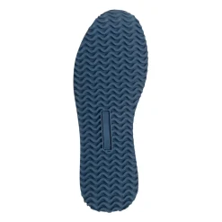 Sneakers da uomo grigie con dettagli gialli e blu Carrera