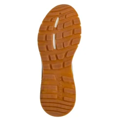 Sneakers da uomo grigie con dettagli blu e beige Navigare