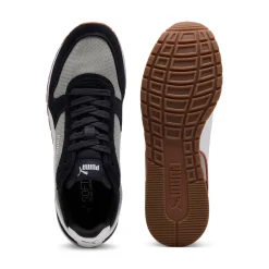 Sneakers da Uomo grigie con inserti blu effetto scamosciato Puma MILER