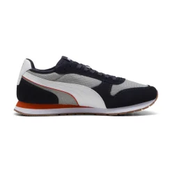 Sneakers da Uomo grigie con inserti blu effetto scamosciato Puma MILER