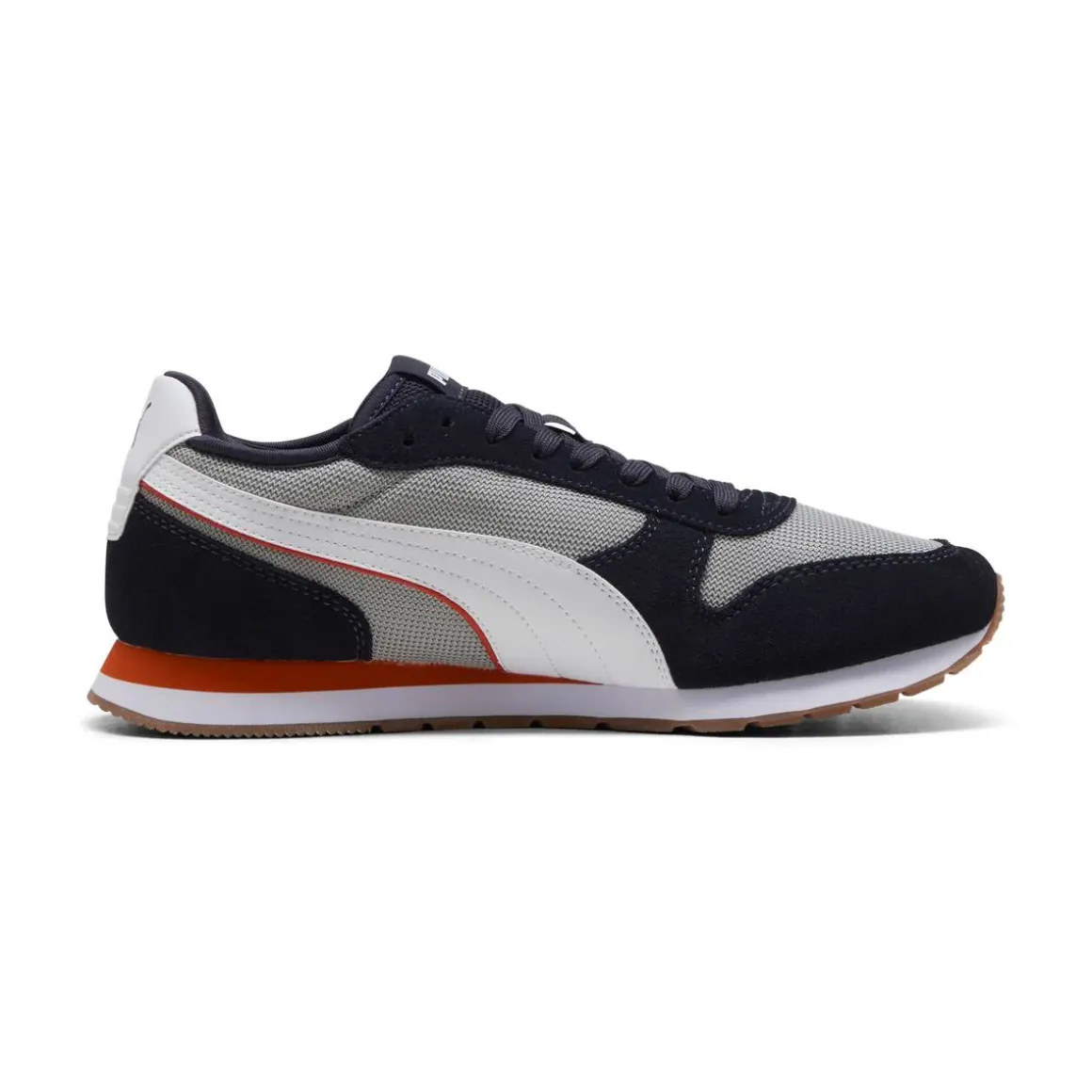 Sneakers da Uomo grigie con inserti blu effetto scamosciato Puma MILER