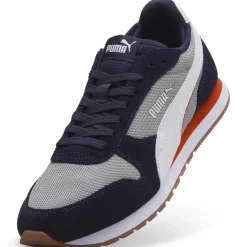 Sneakers da Uomo grigie con inserti blu effetto scamosciato Puma MILER
