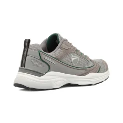 Sneakers da Uomo Grigie con Inserti in contrasto verdi Ducati