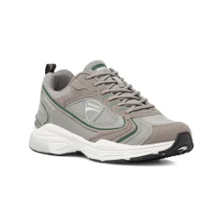 Sneakers da Uomo Grigie con Inserti in contrasto verdi Ducati