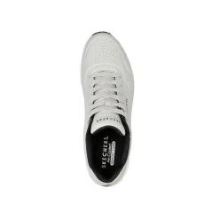 Sneakers da uomo grigie con suola ad aria Skechers Uno