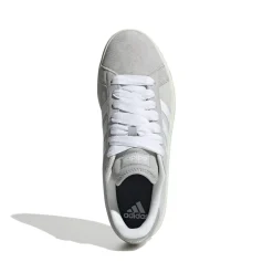 Sneakers da uomo grigie in pelle con logo adidas Grand Court 00s