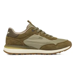Sneakers da Uomo Khaki con inserti effetto scamosciato Jeep Spirit