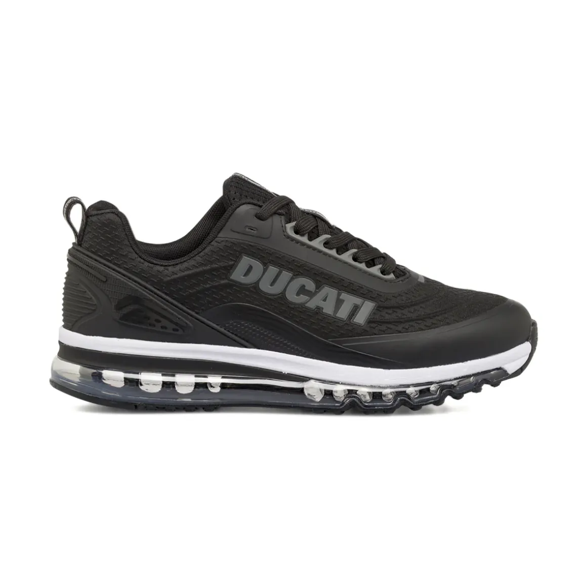Sneakers da Uomo nere con ammortizzazione ad aria Ducati