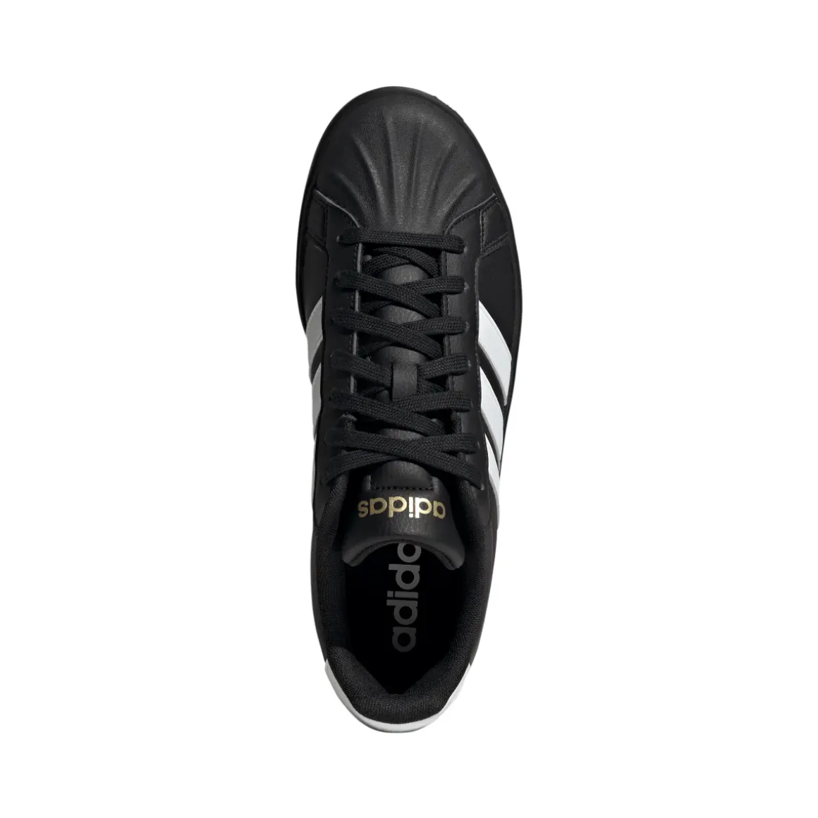 Sneakers da Uomo nere con dettagli bianchi e logo adidas STREETTALK