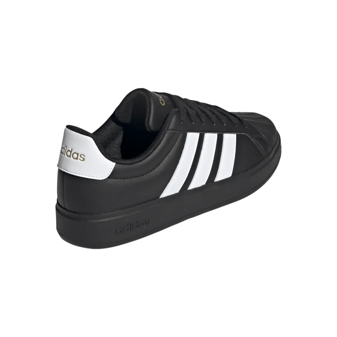 Sneakers da Uomo nere con dettagli bianchi e logo adidas STREETTALK