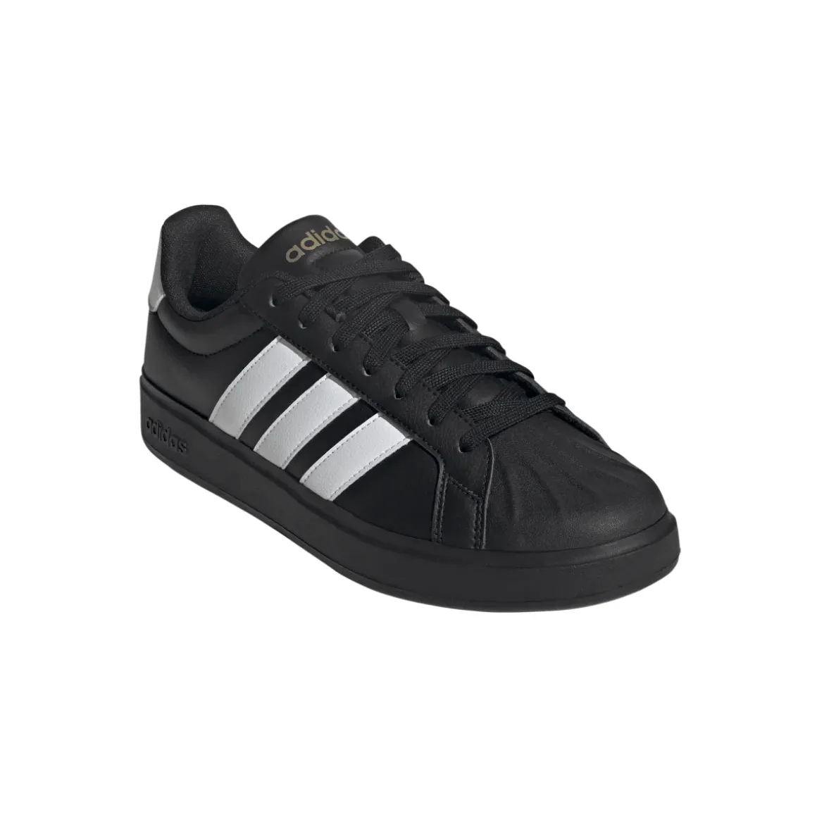 Sneakers da Uomo nere con dettagli bianchi e logo adidas STREETTALK