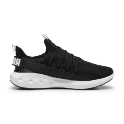 Sneakers da Uomo nere con lacci elastici Puma Softride