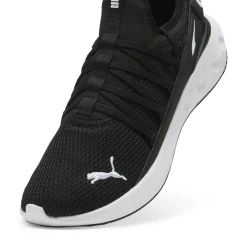 Sneakers da Uomo nere con lacci elastici Puma Softride