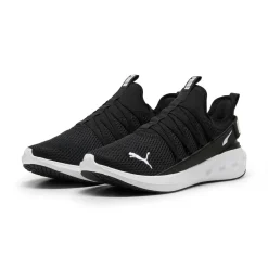 Sneakers da Uomo nere con lacci elastici Puma Softride