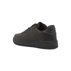 Sneakers da uomo nere con logo in tono Ducati