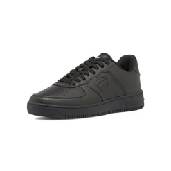 Sneakers da uomo nere con logo in tono Ducati