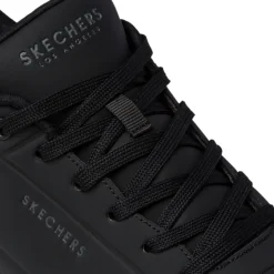 Sneakers da uomo nere con suola ad aria Skechers Uno