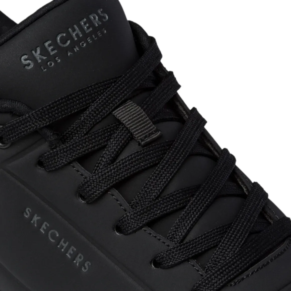 Sneakers da uomo nere con suola ad aria Skechers Uno